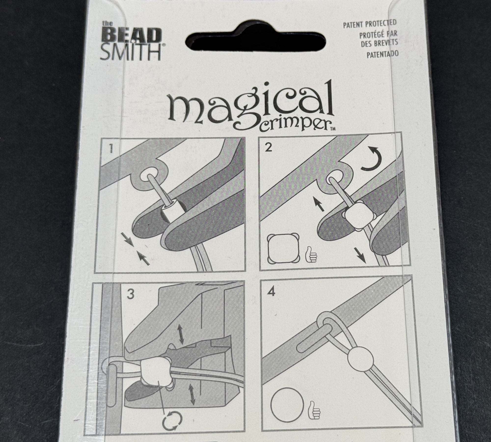 Beadsmith Magical Crimper Pliers, magical crimp forming tool