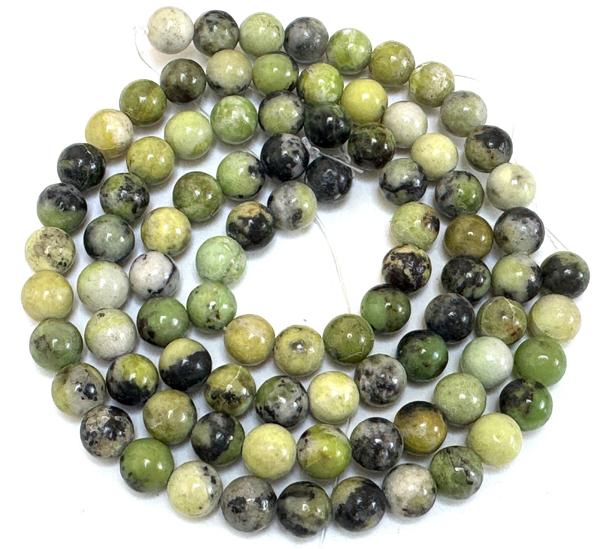 Chrysoprase 8mm round beads natural gemstone beads 14.5" strand