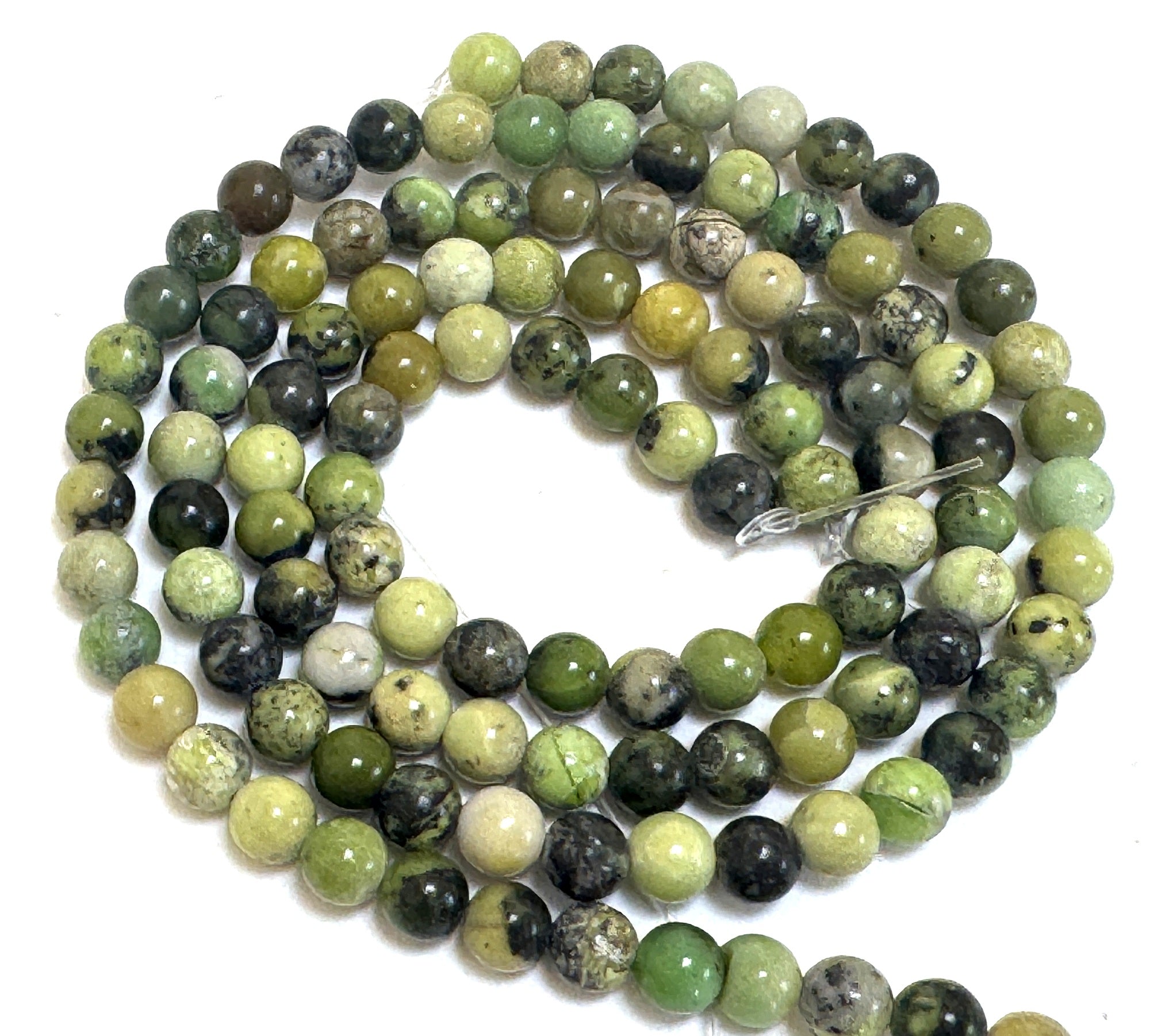 Chrysoprase 6mm round beads natural gemstone beads 14.5" strand