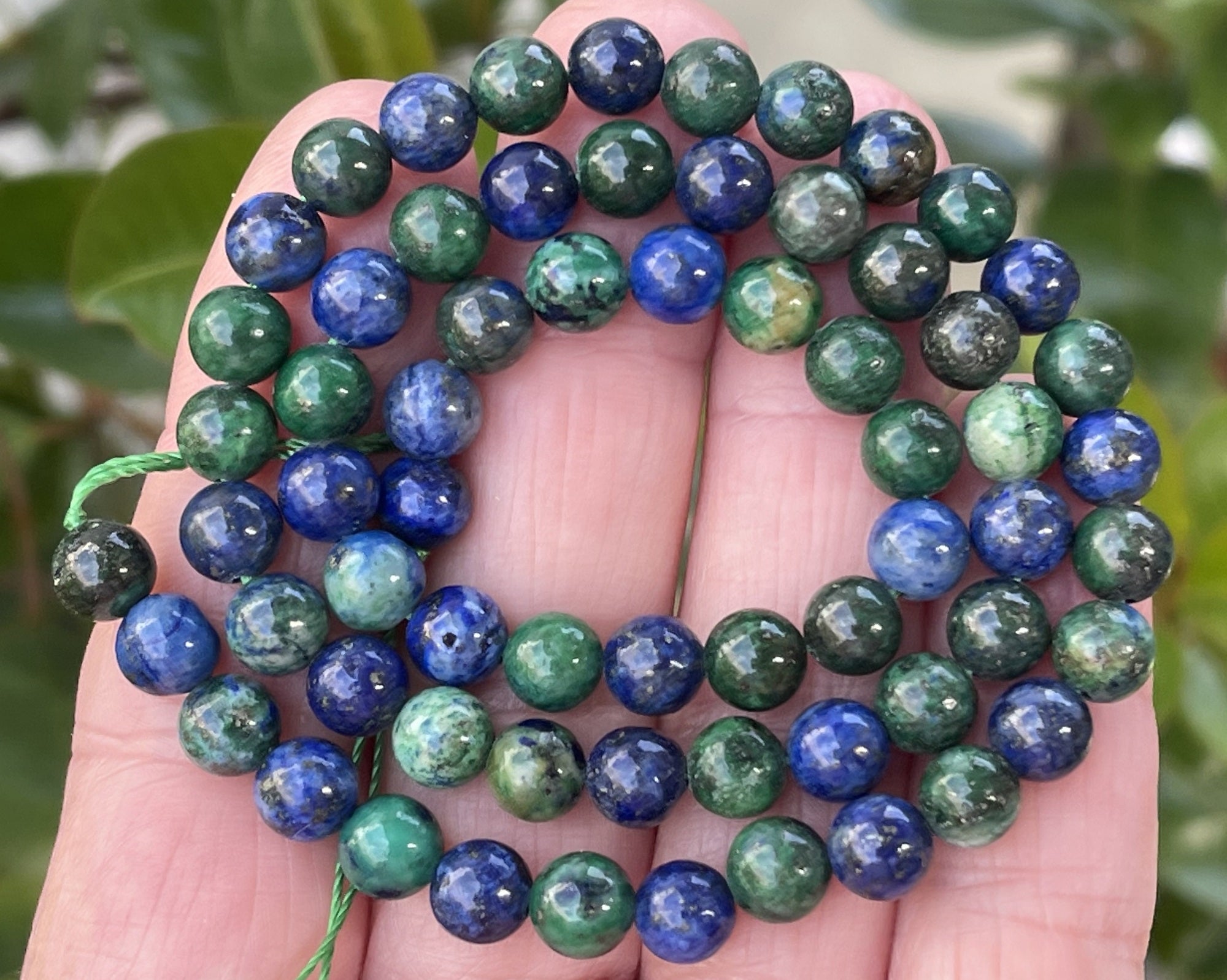 Chrysocolla beads deals